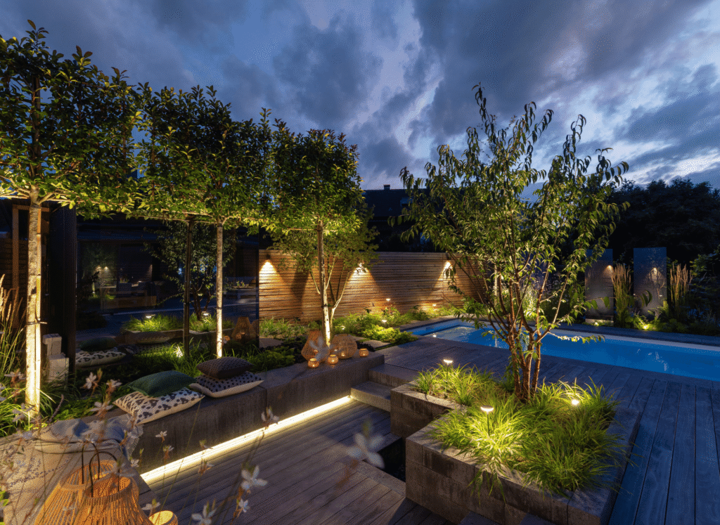 Comprehensive Domestic Electrical Installations in Reigate by Phase Electrical Garden Lighting 6